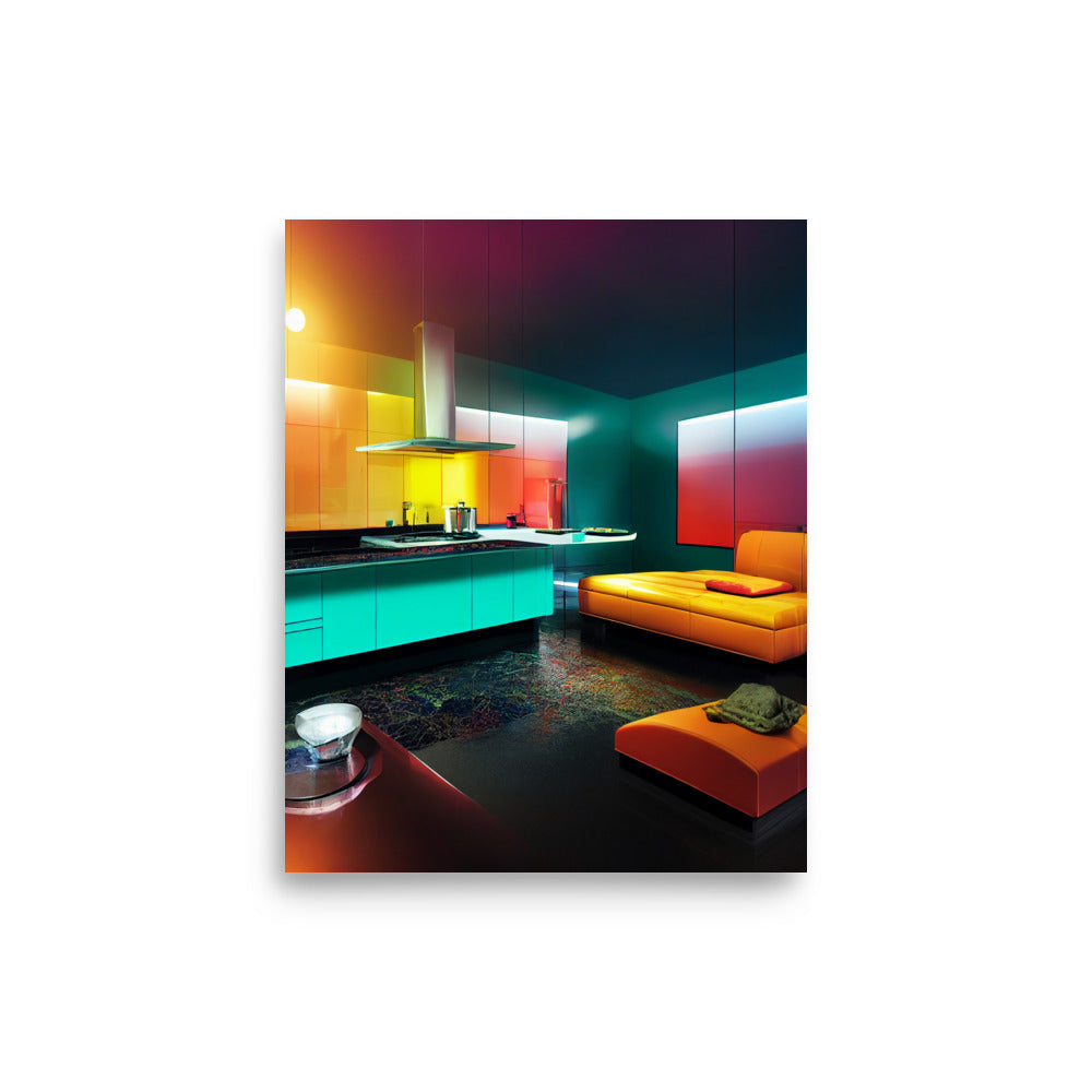 Cozy Quarters: Vibrant - Luster Poster