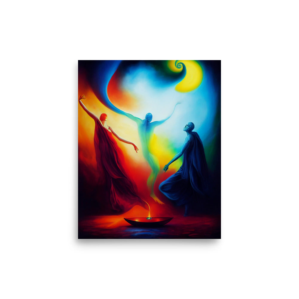 Balancing Act: Vibrant - Luster Poster