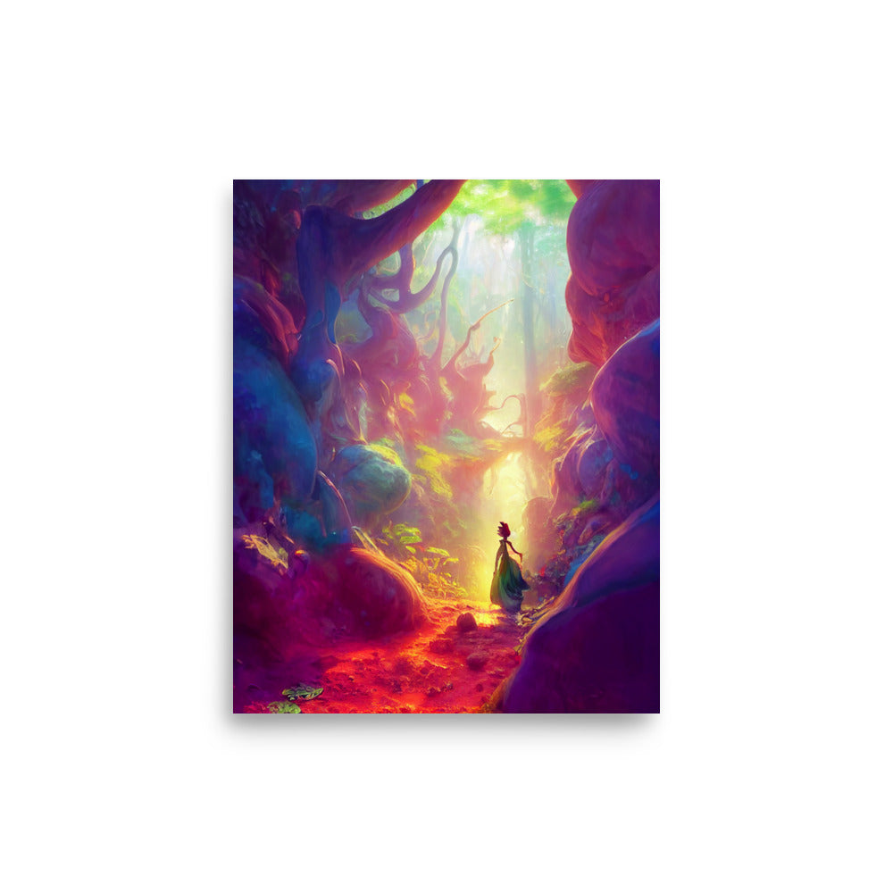 Fantasy Features: Vibrant - Luster Poster