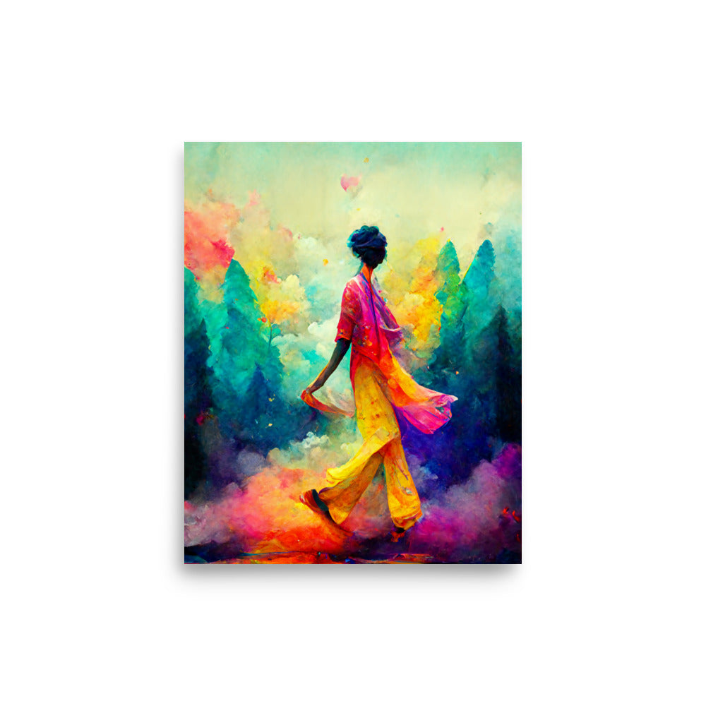 Dream Walking: Vibrant - Luster Poster