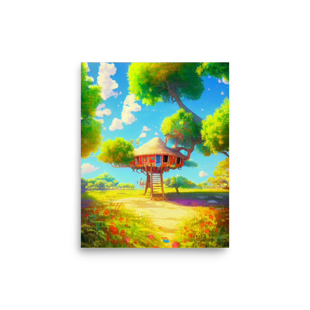 TreeHouse Vibes: Vibrant - Luster Poster