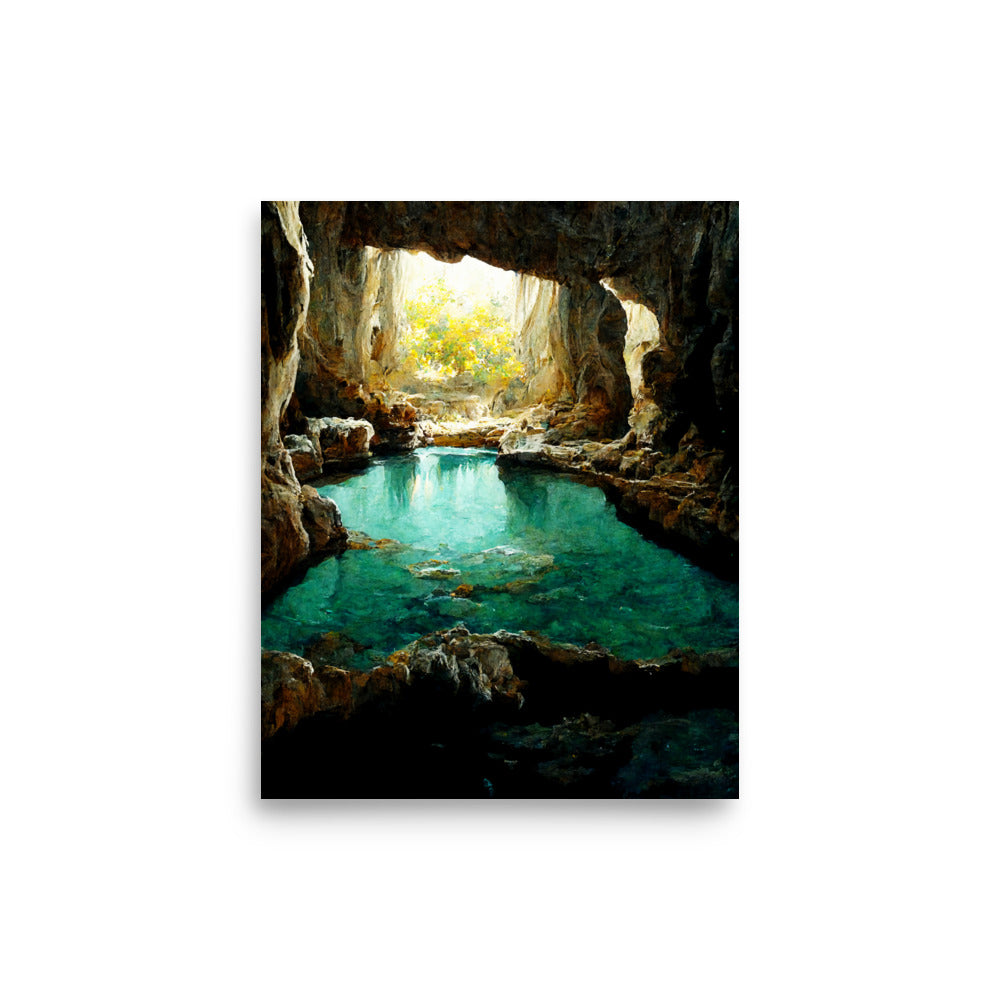 Cave Diving: Neutral - Luster Poster