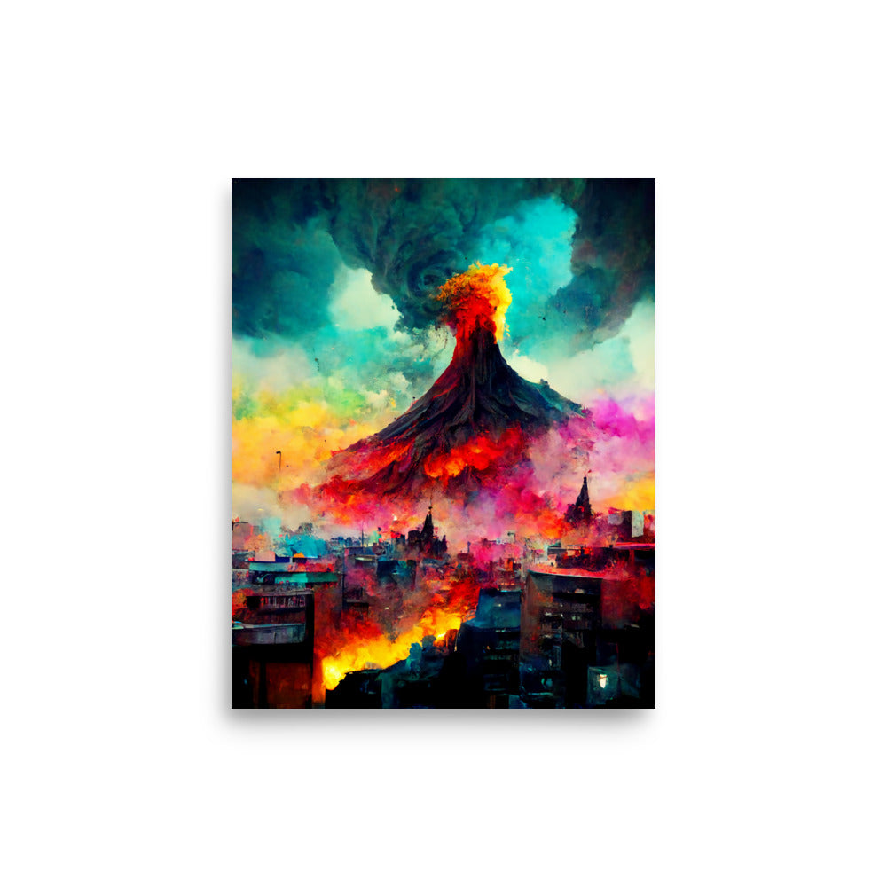 Natural Disaster: Vibrant - Luster Poster