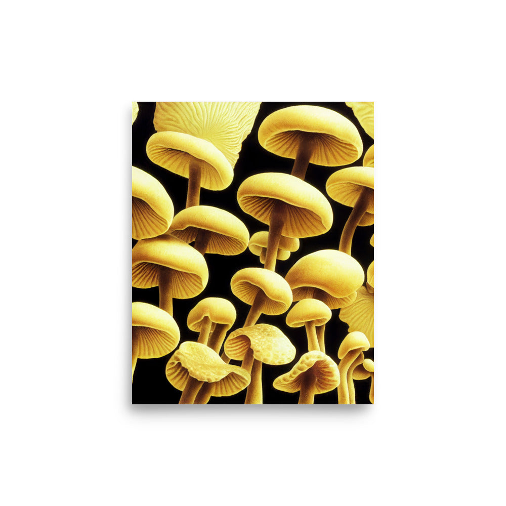 Mushroom Magic: Neutral - Luster Poster