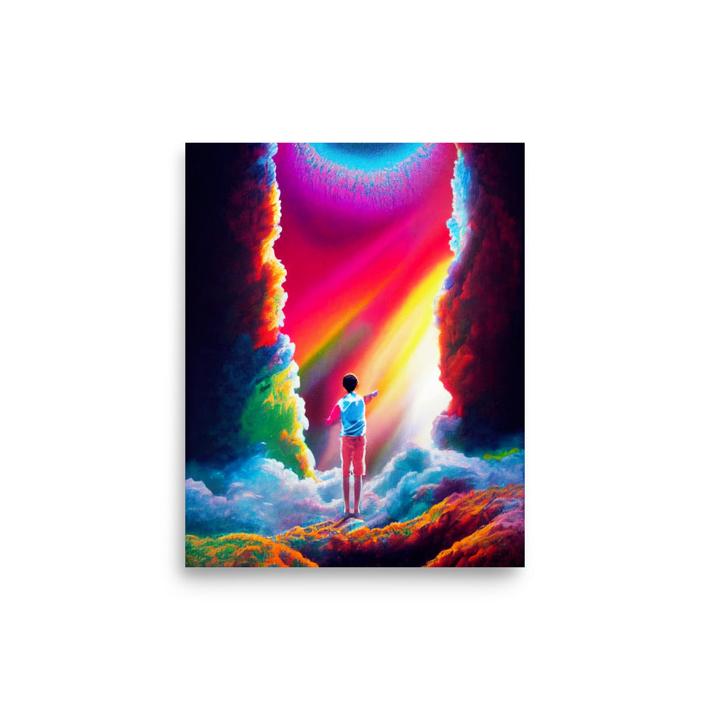 New Frontier: Vibrant - Luster Poster