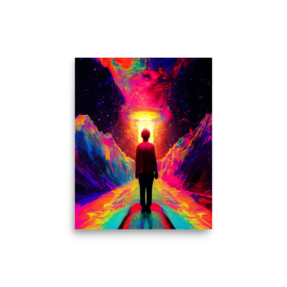 Dimension Shift: Vibrant - Luster Poster