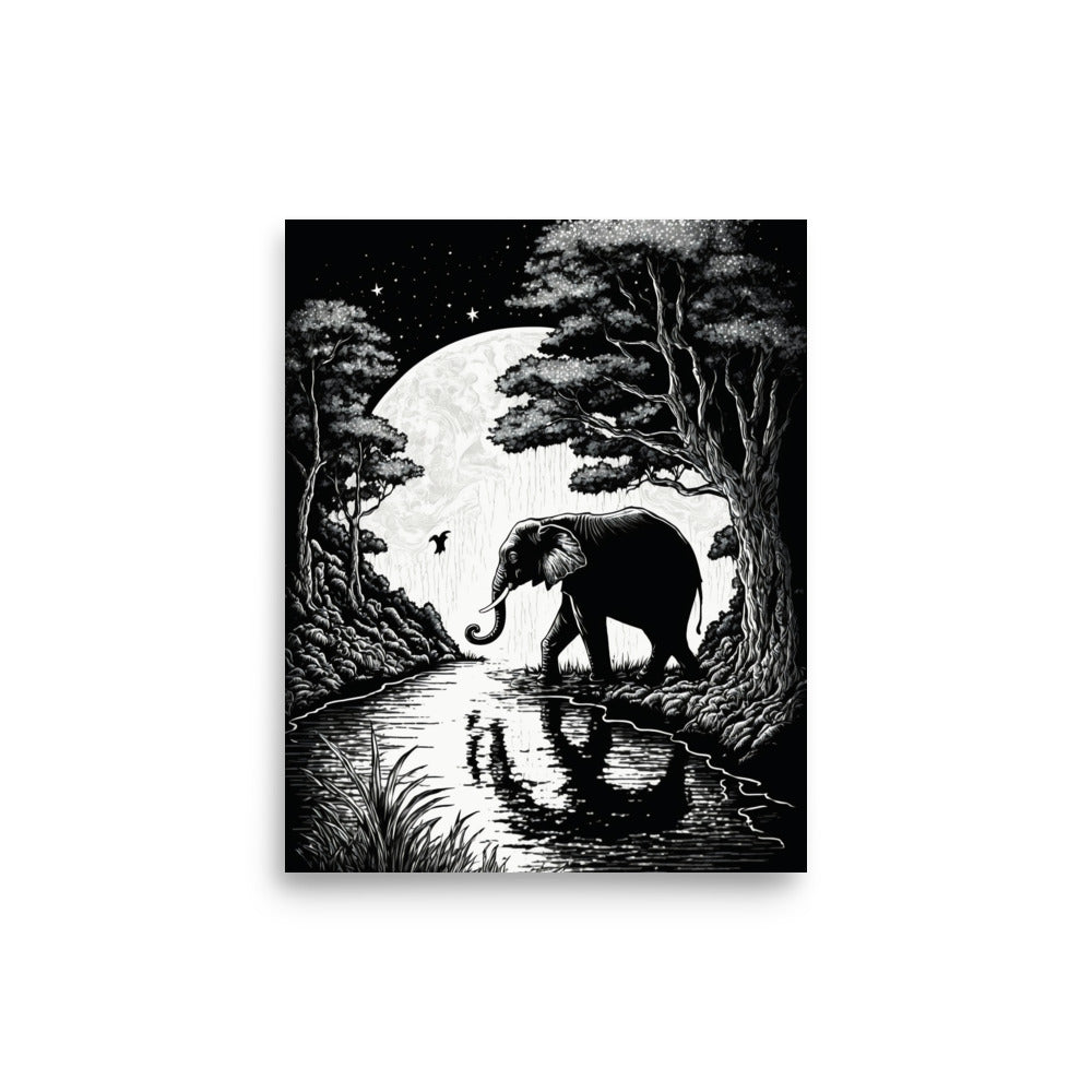 Animal Trade: B&W - Luster Poster