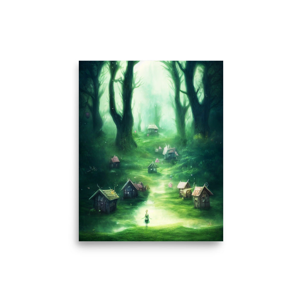 Familiar Forests: Neutral - Luster Poster