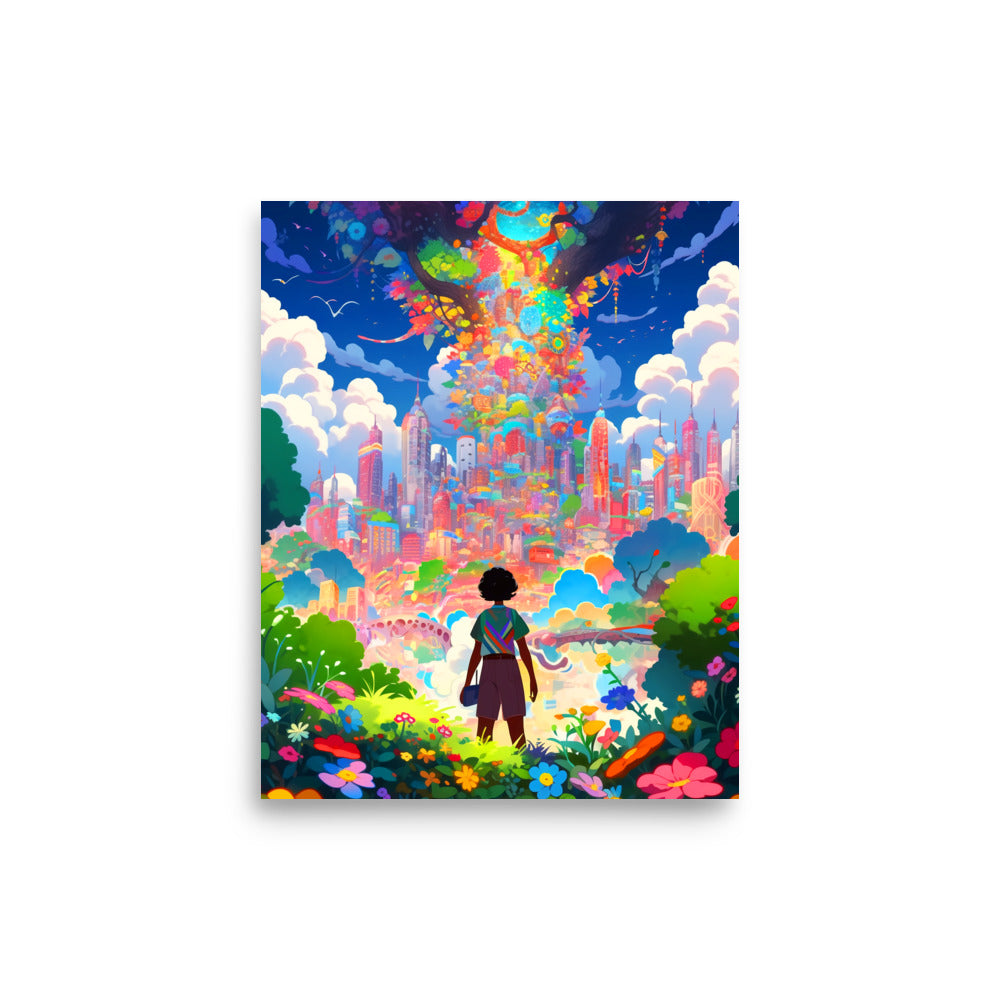 Energy Explorer: Vibrant 4/4 - Luster Poster