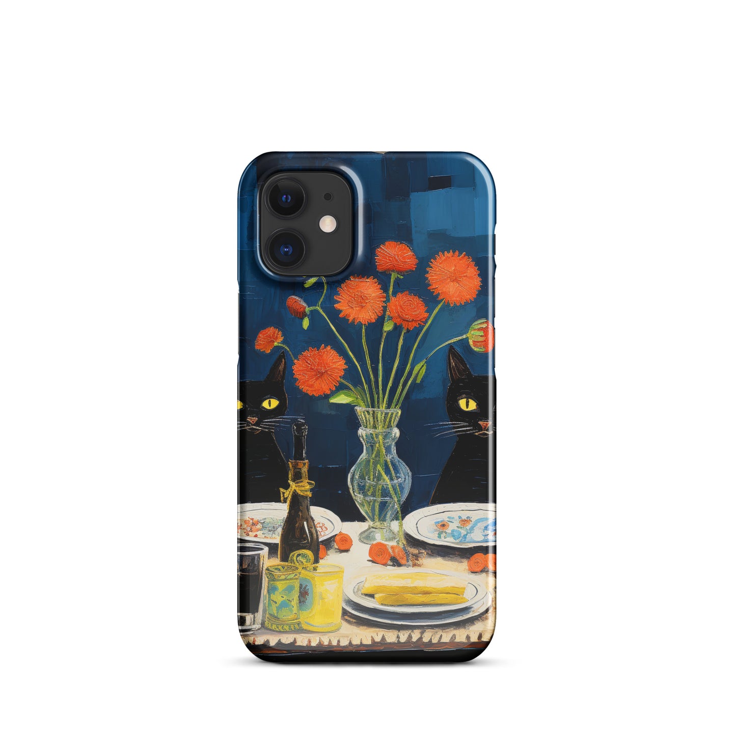 Feline Dinner N4 - Snap Case for iPhone