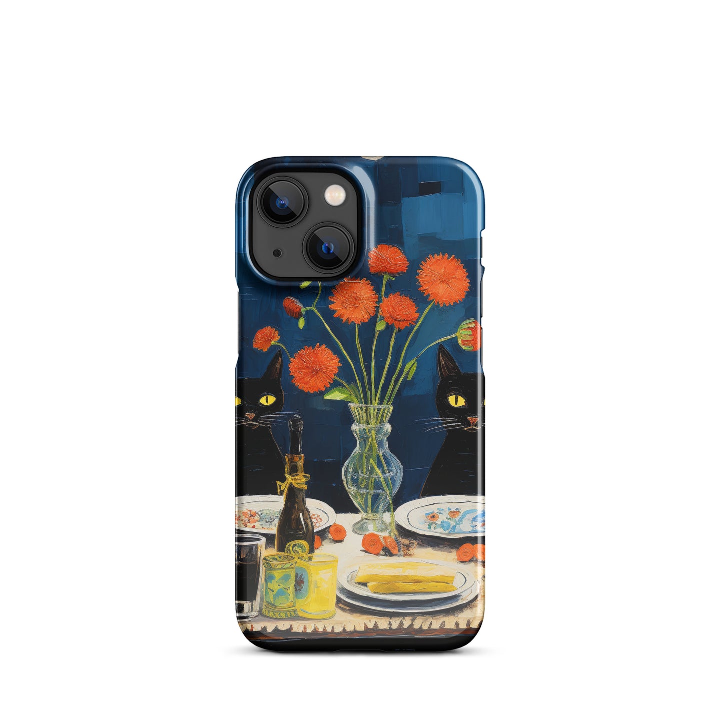 Feline Dinner N4 - Snap Case for iPhone