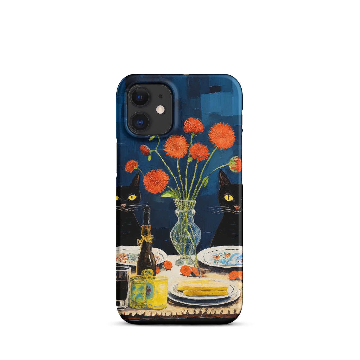 Feline Dinner N4 - Snap Case for iPhone