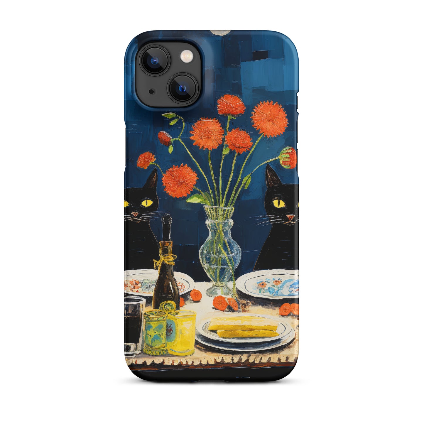 Feline Dinner N4 - Snap Case for iPhone