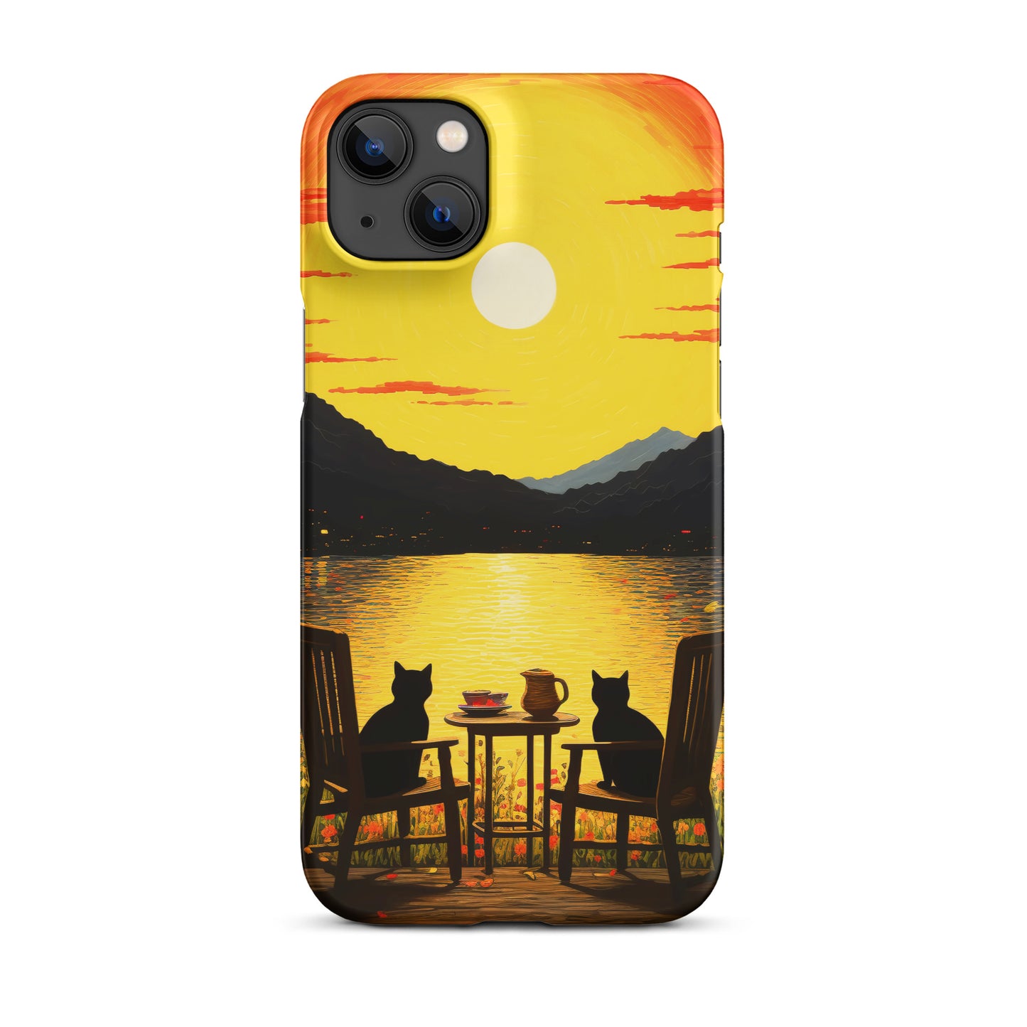 Feline Dinner N1 - Snap Case for iPhone