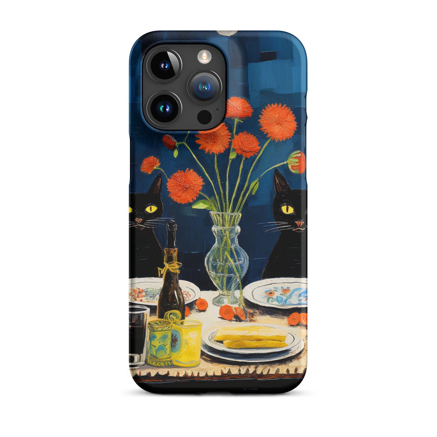 Feline Dinner N4 - Snap Case for iPhone