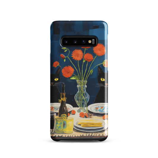 Feline Dinner N4 - Snap Case for Samsung