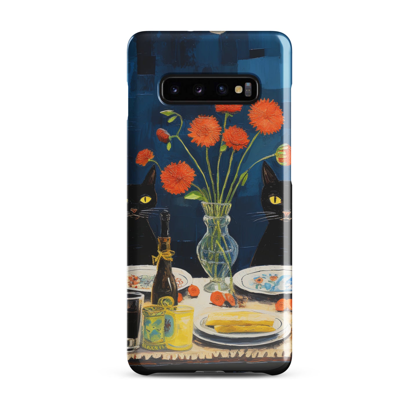 Feline Dinner N4 - Snap Case for Samsung