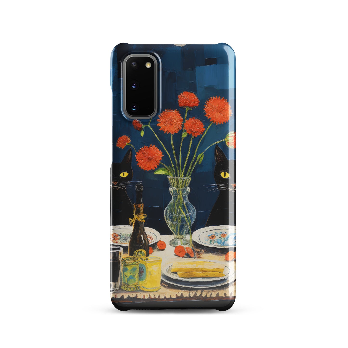 Feline Dinner N4 - Snap Case for Samsung