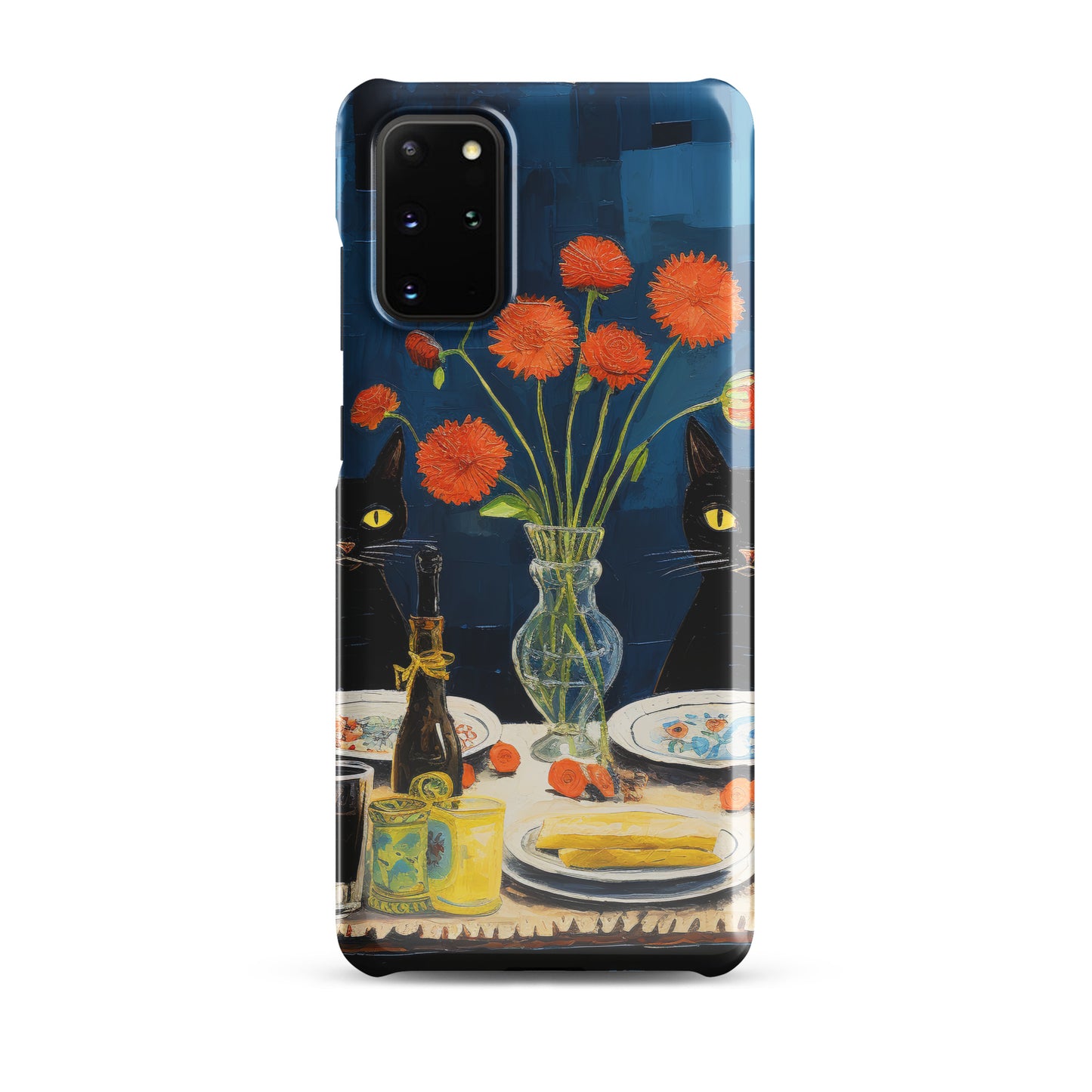 Feline Dinner N4 - Snap Case for Samsung