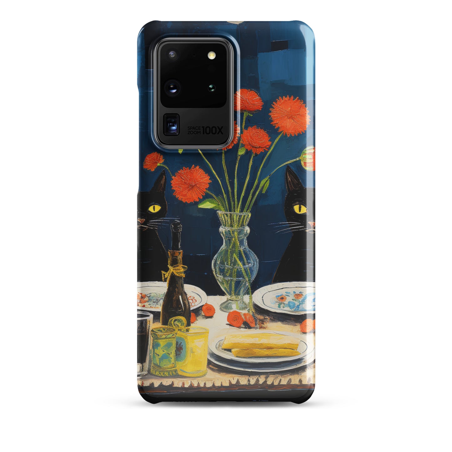 Feline Dinner N4 - Snap Case for Samsung