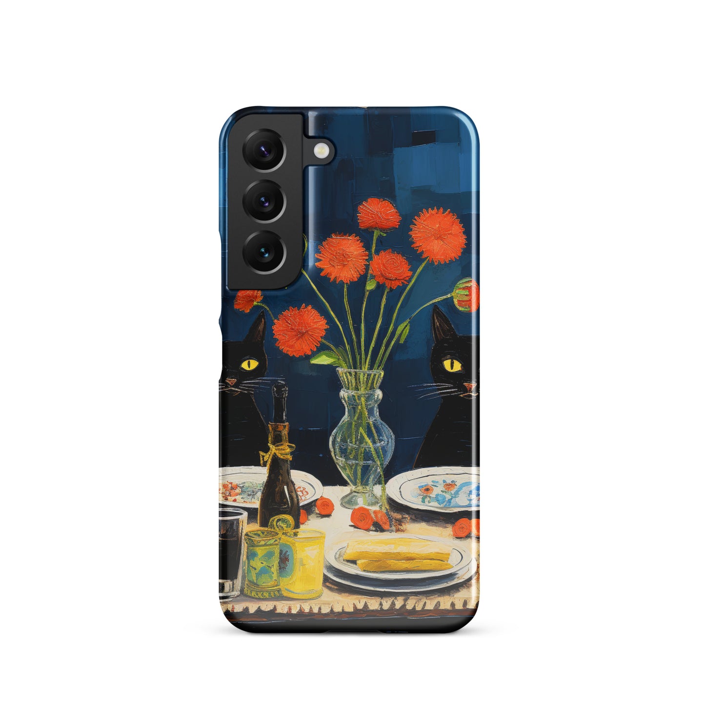 Feline Dinner N4 - Snap Case for Samsung