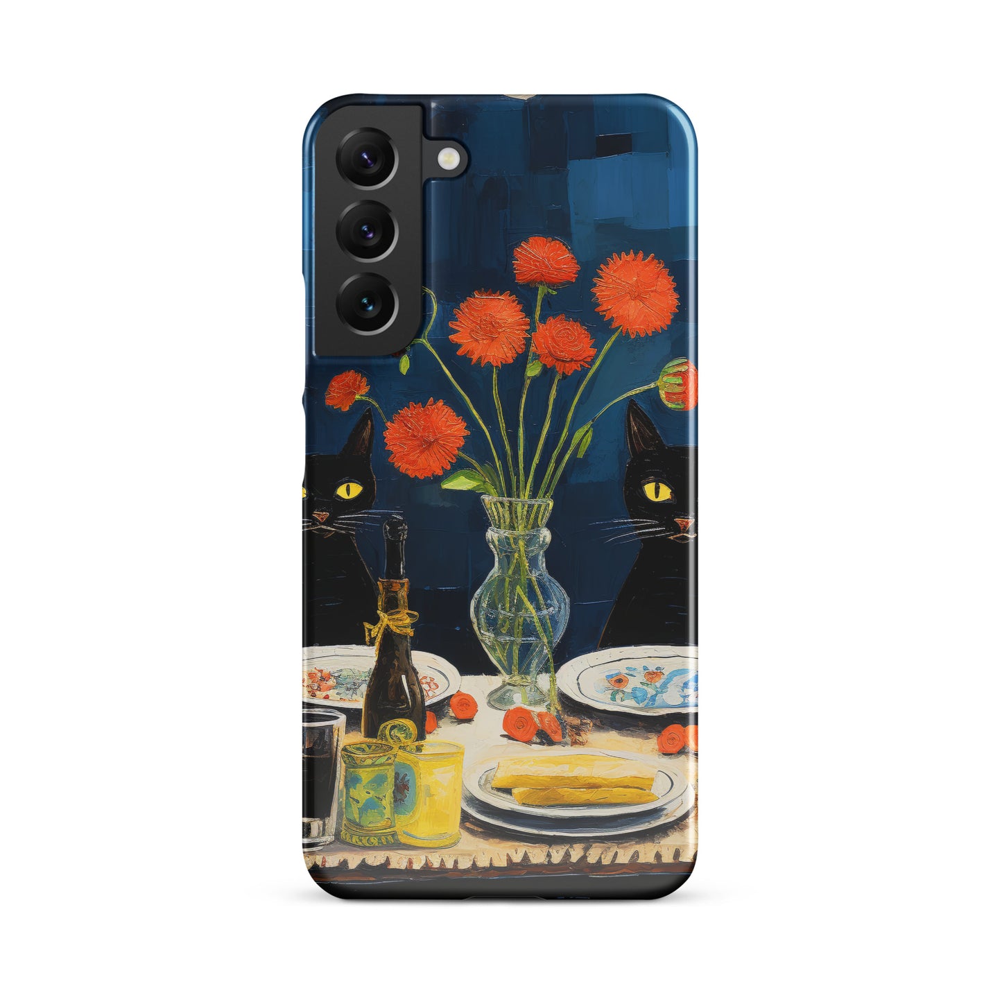 Feline Dinner N4 - Snap Case for Samsung