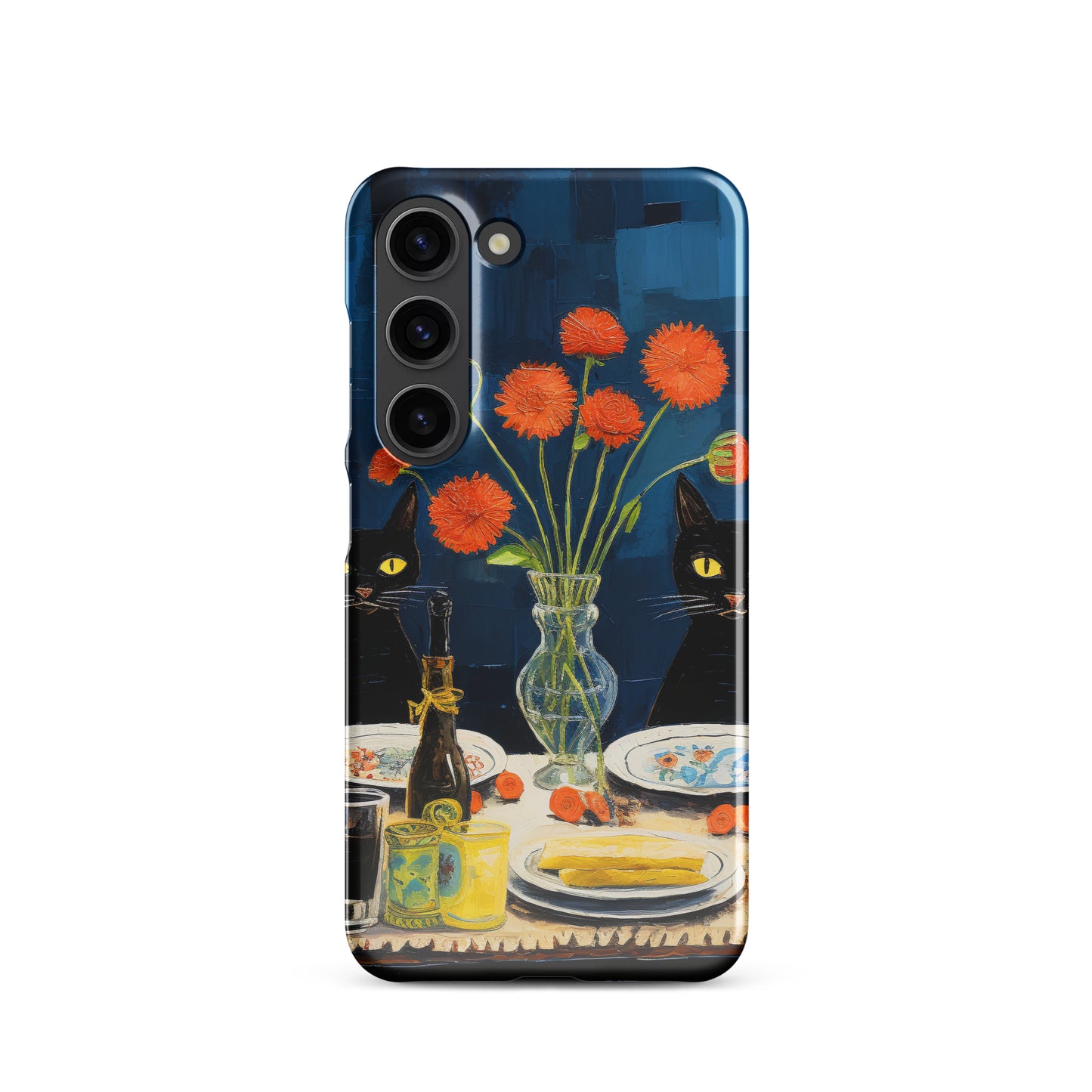 Feline Dinner N4 - Snap Case for Samsung