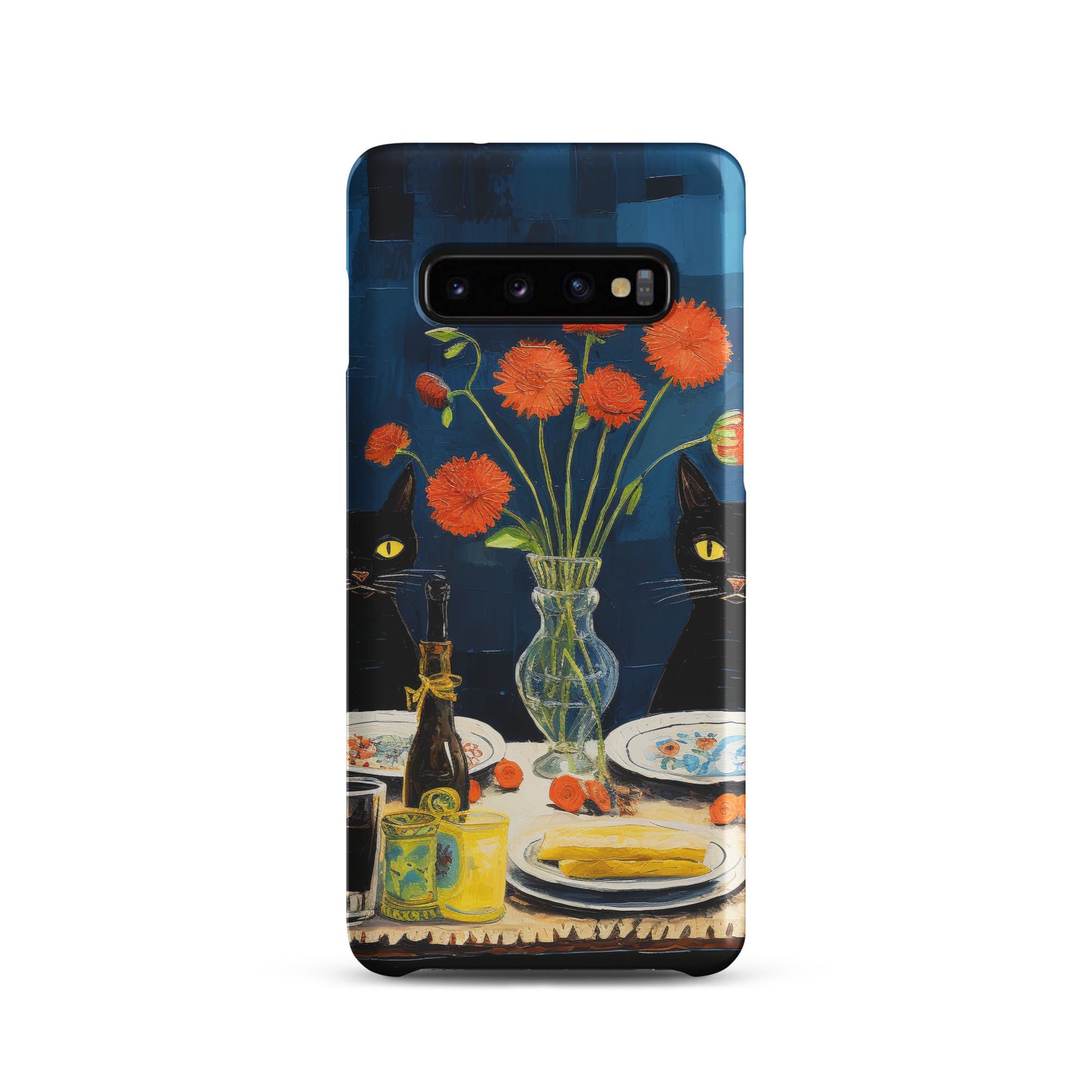 Feline Dinner N4 - Snap Case for Samsung