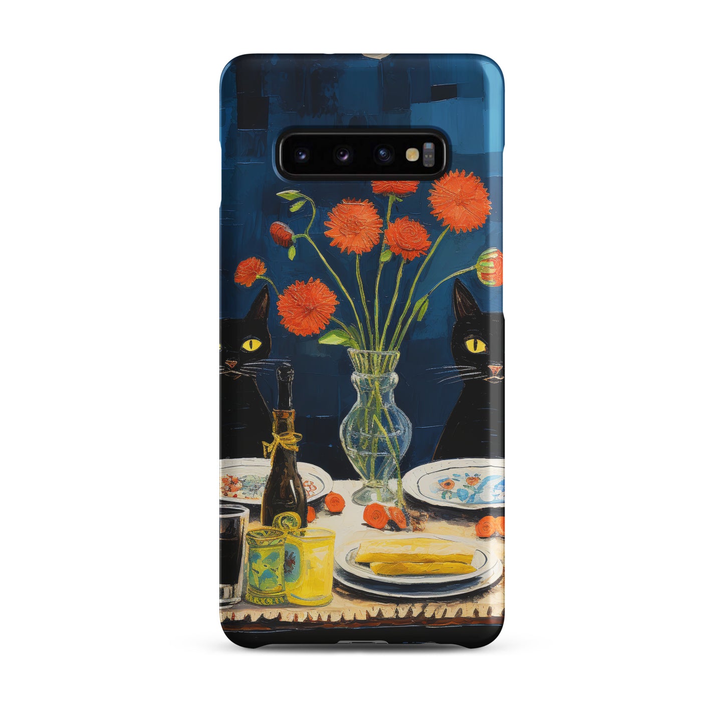 Feline Dinner N4 - Snap Case for Samsung