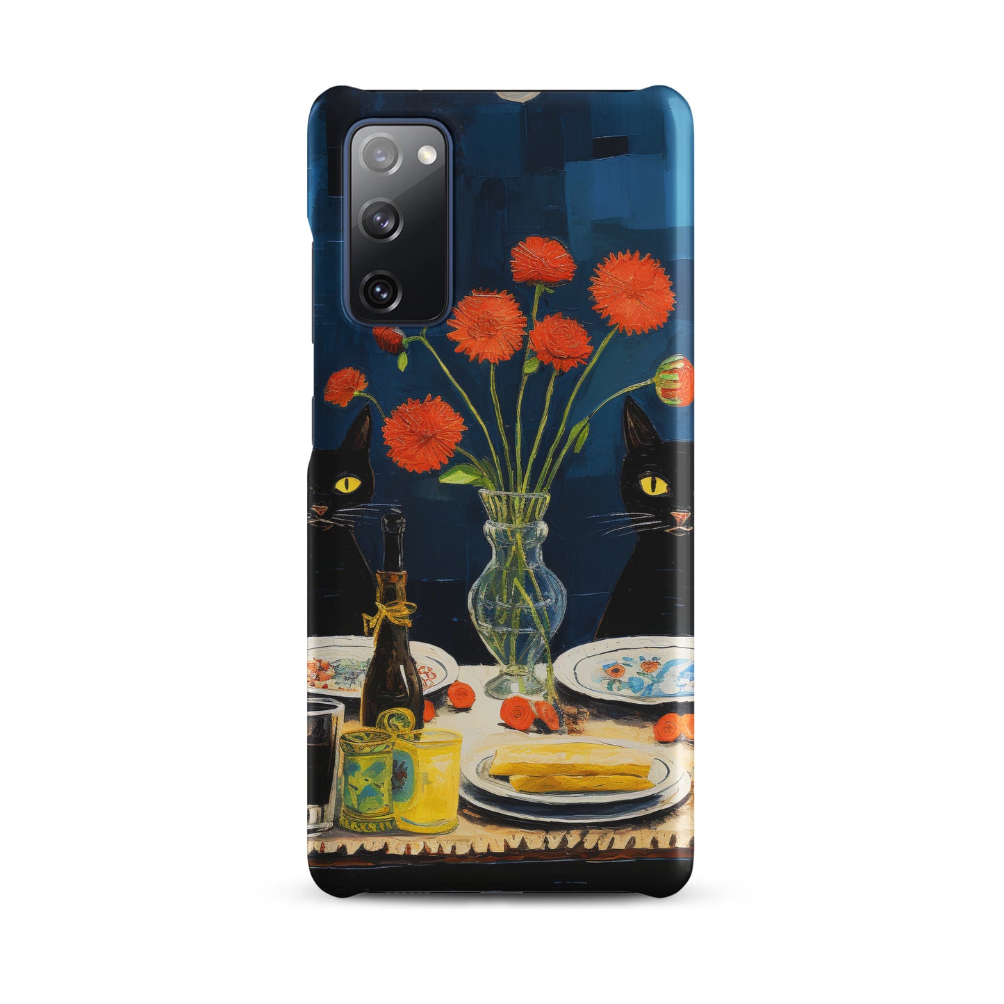 Feline Dinner N4 - Snap Case for Samsung