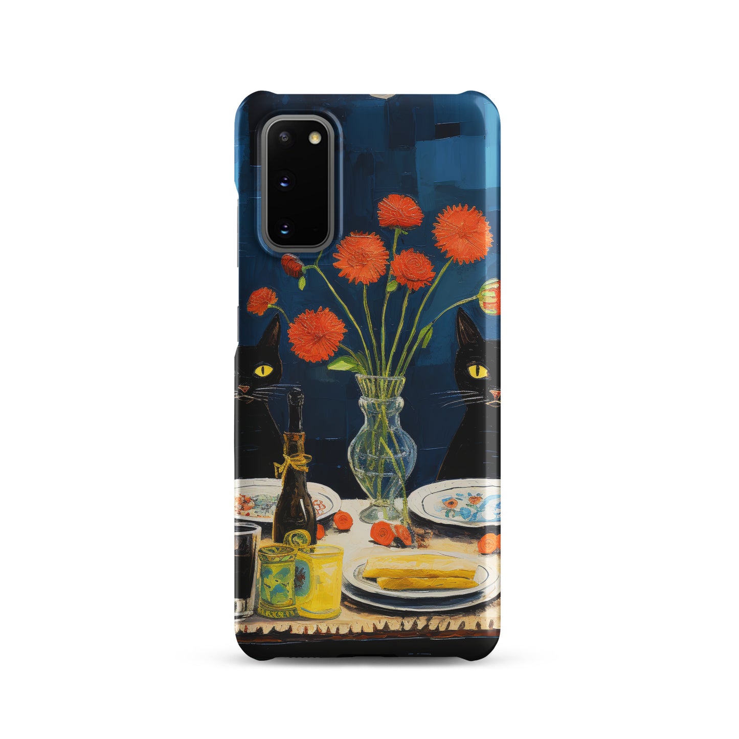 Feline Dinner N4 - Snap Case for Samsung