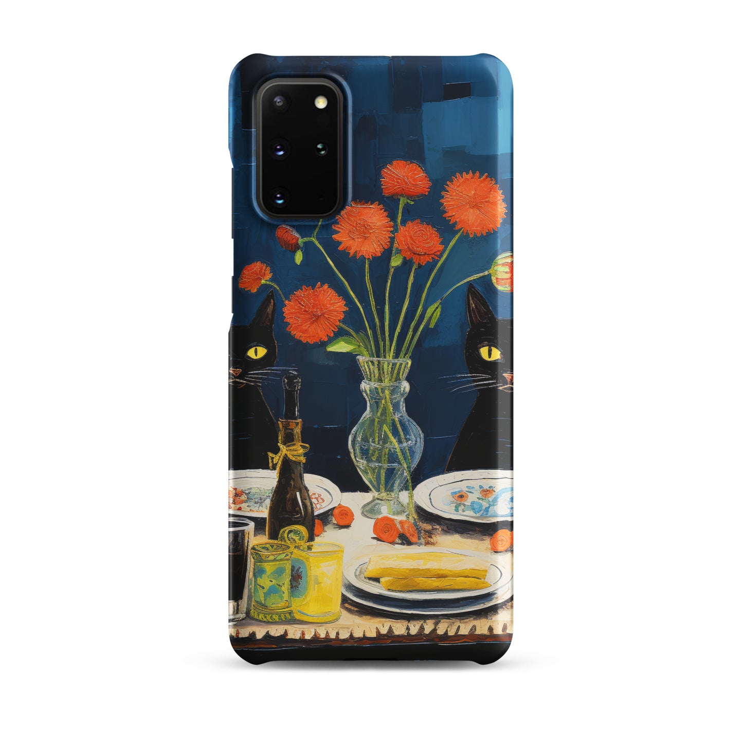 Feline Dinner N4 - Snap Case for Samsung