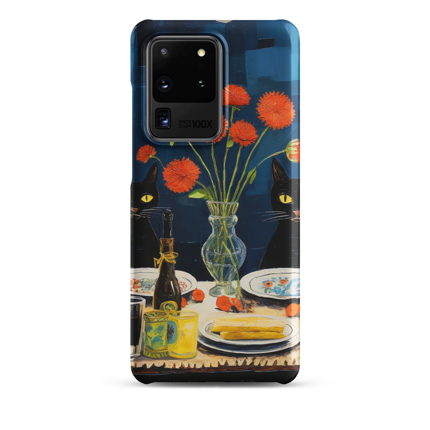 Feline Dinner N4 - Snap Case for Samsung