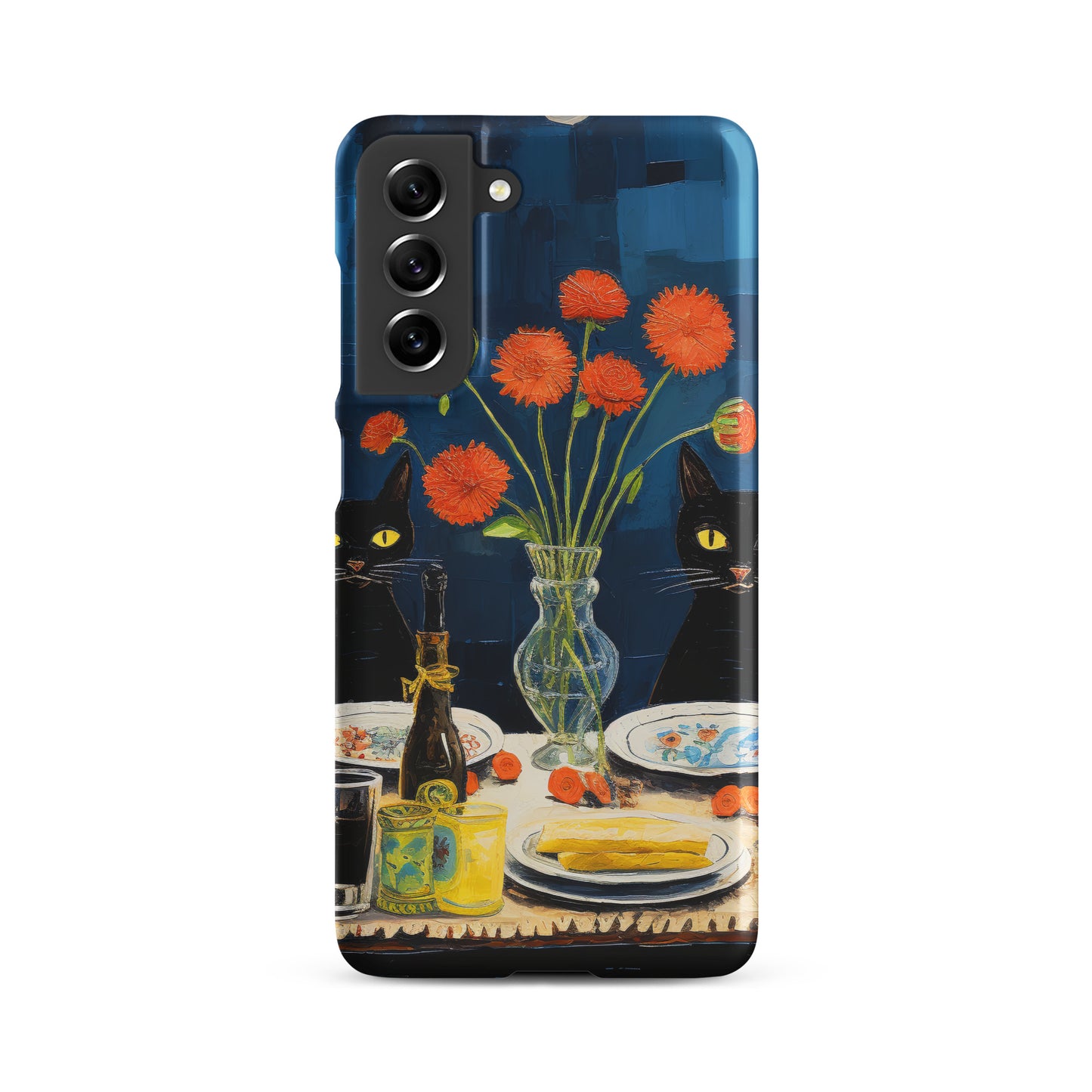 Feline Dinner N4 - Snap Case for Samsung