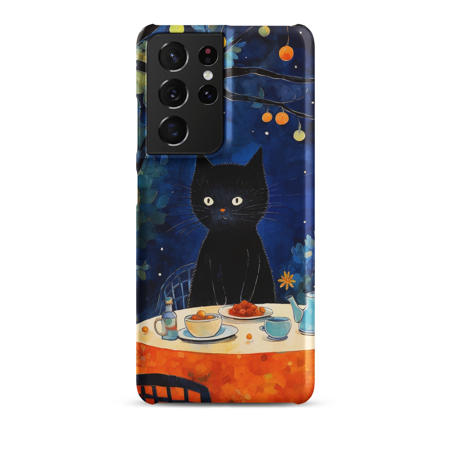 Feline Dinner N2 - Snap Case for Samsung