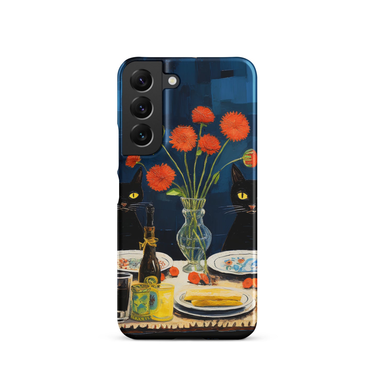 Feline Dinner N4 - Snap Case for Samsung