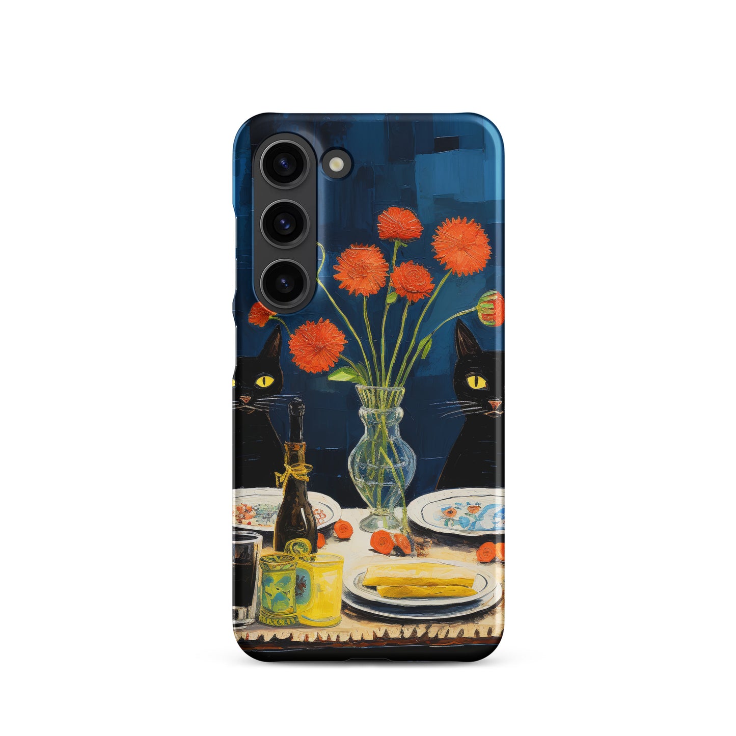 Feline Dinner N4 - Snap Case for Samsung