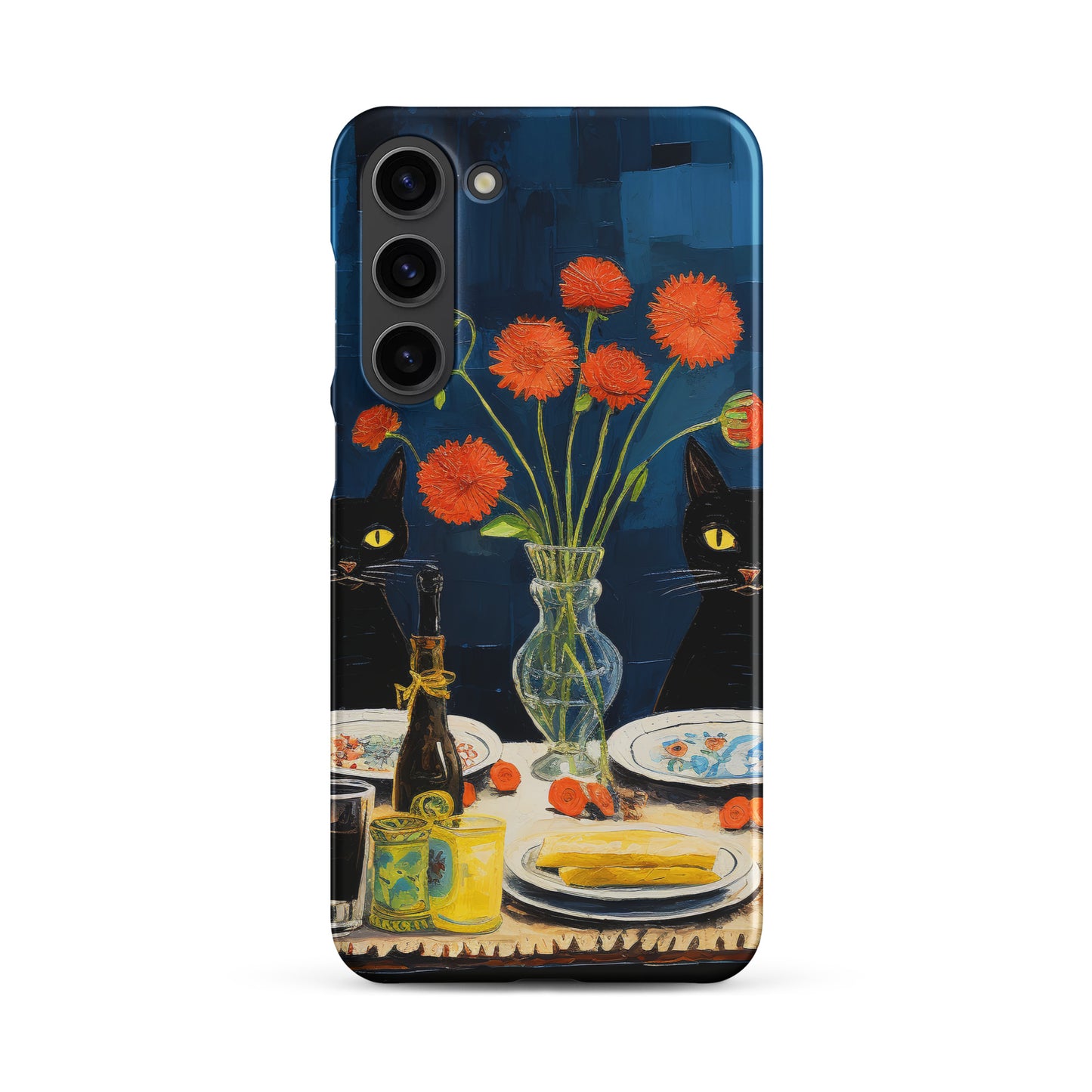 Feline Dinner N4 - Snap Case for Samsung