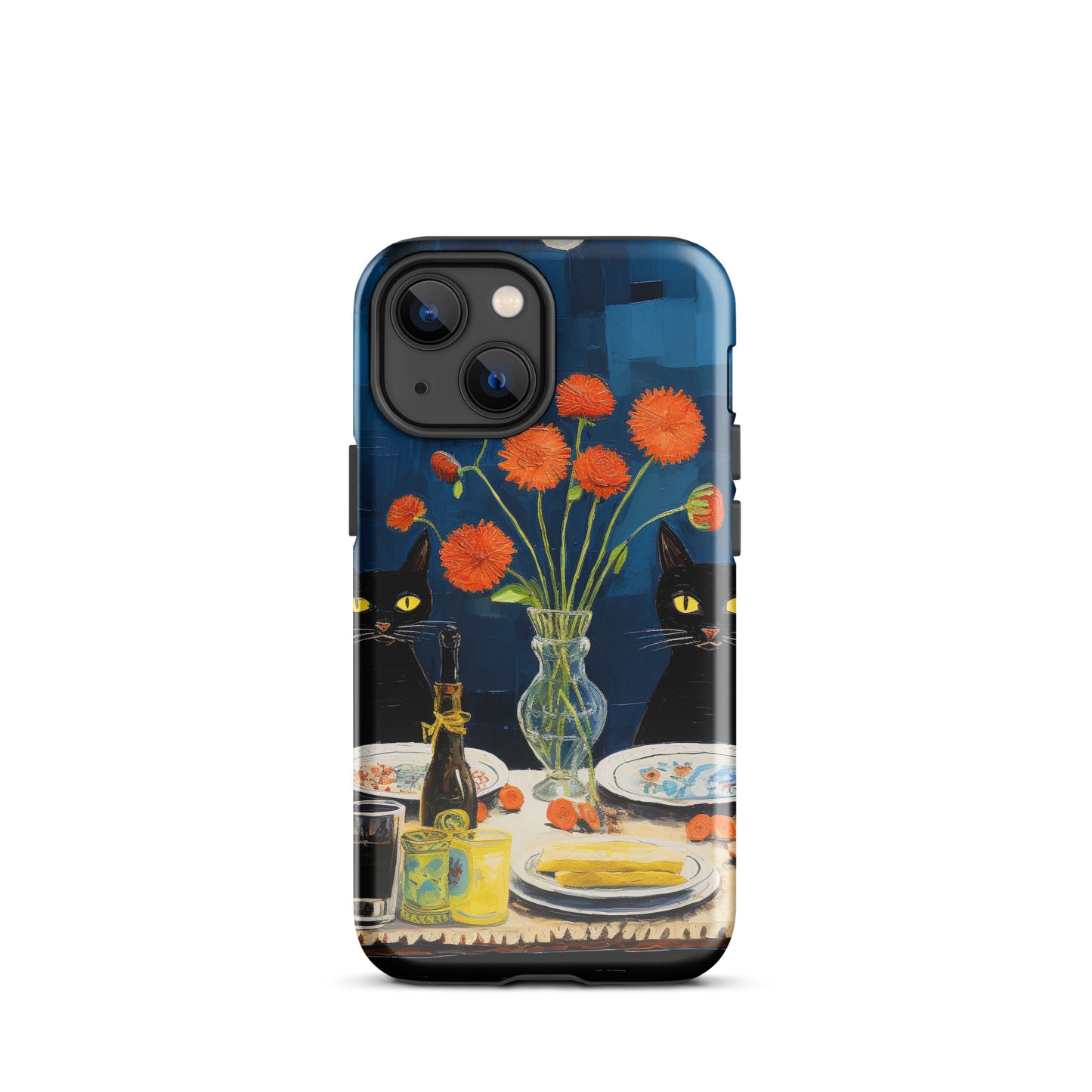 Feline Dinner N4 - Tough Case for iPhone