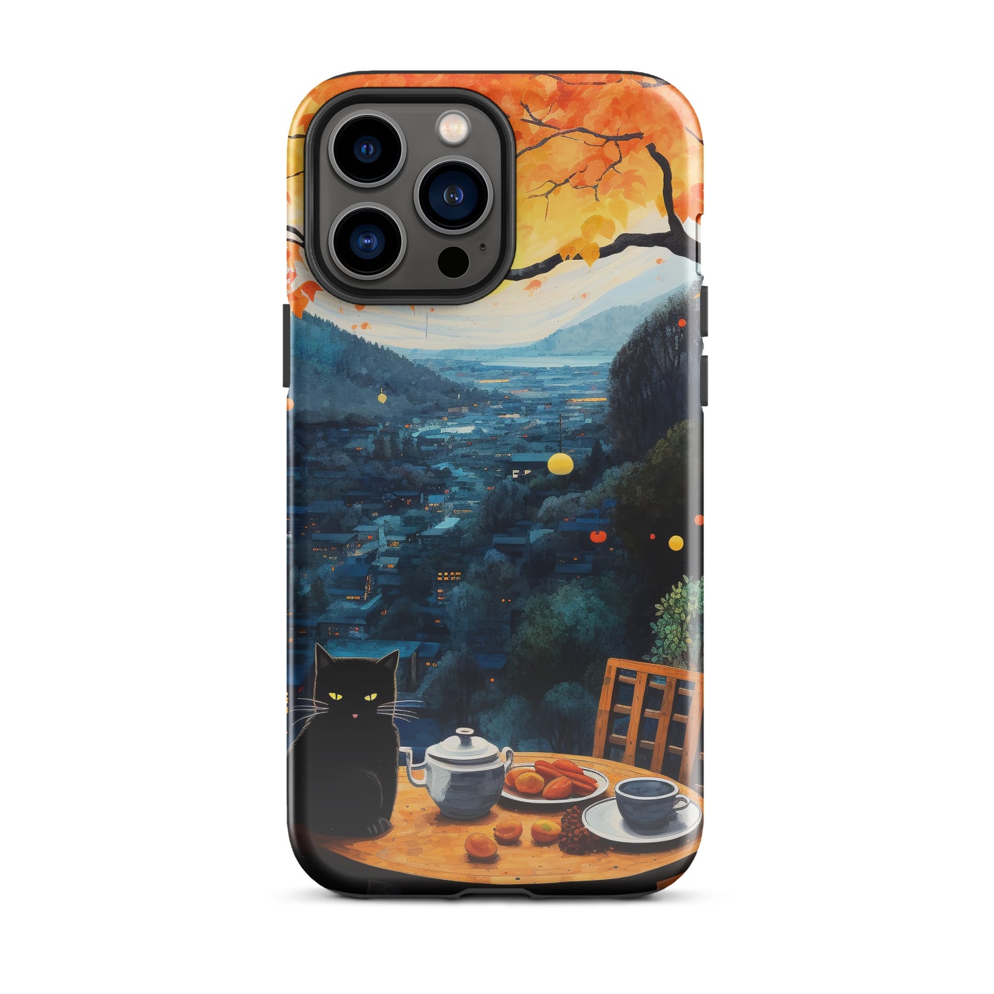 Feline Dinner N3 - Tough Case for iPhone