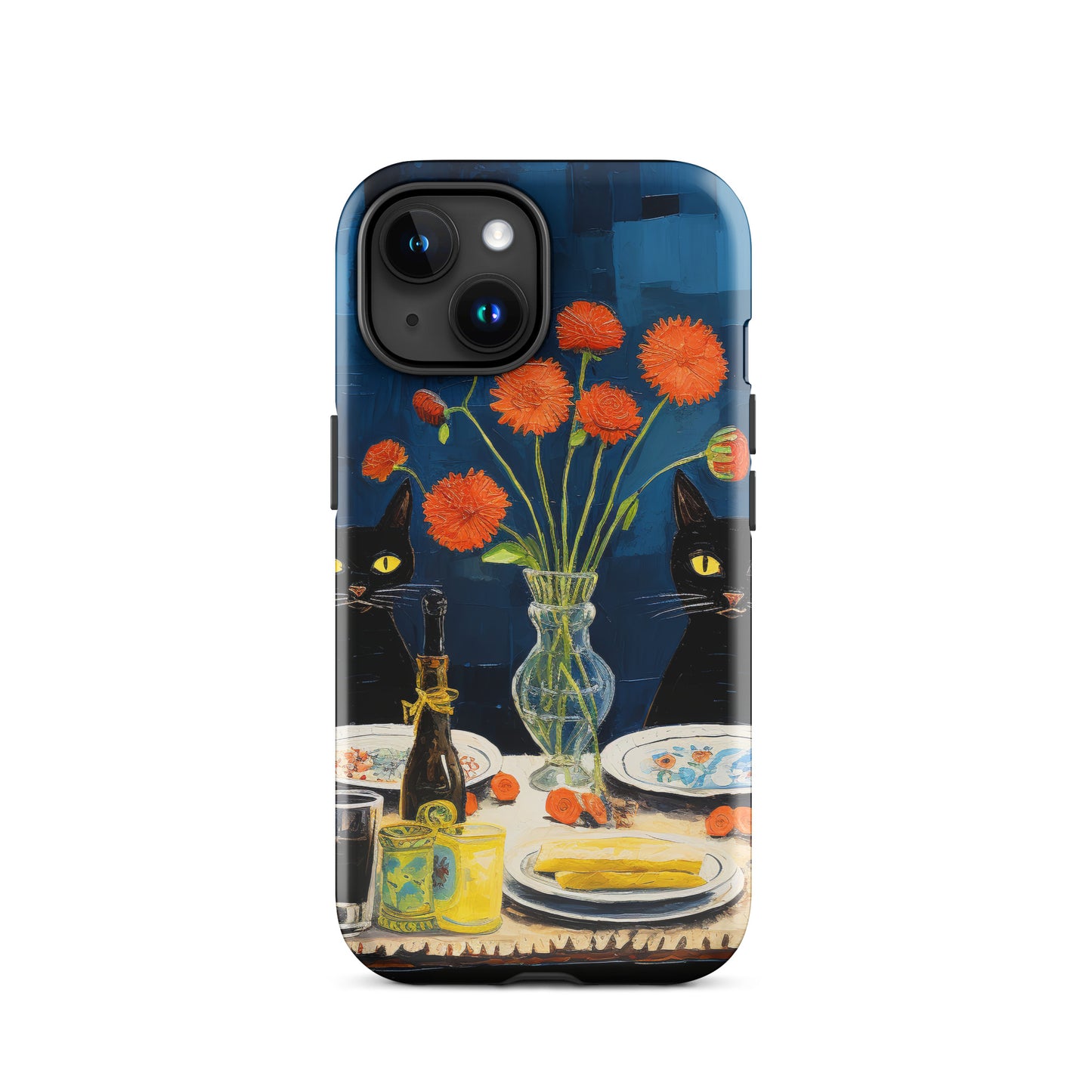 Feline Dinner N4 - Tough Case for iPhone