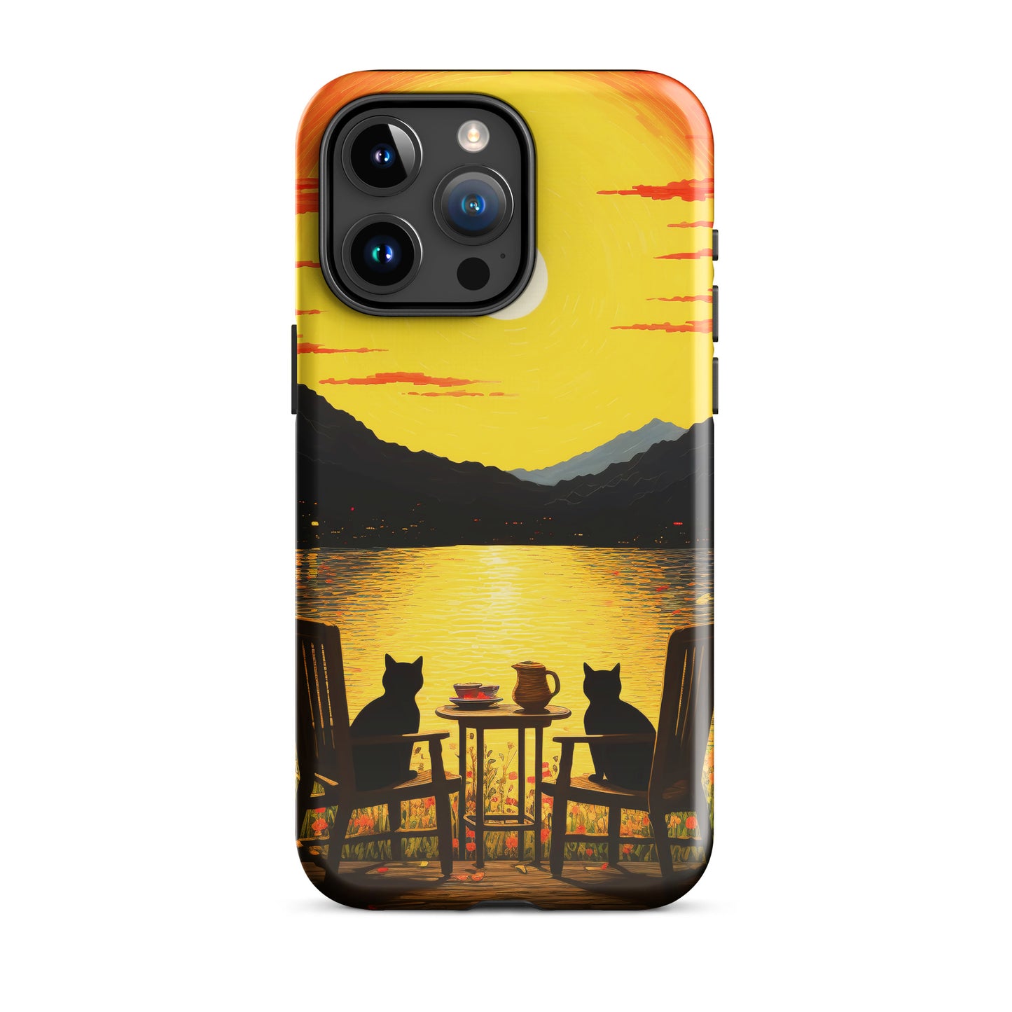 Feline Dinner N1 - Tough Case for iPhone