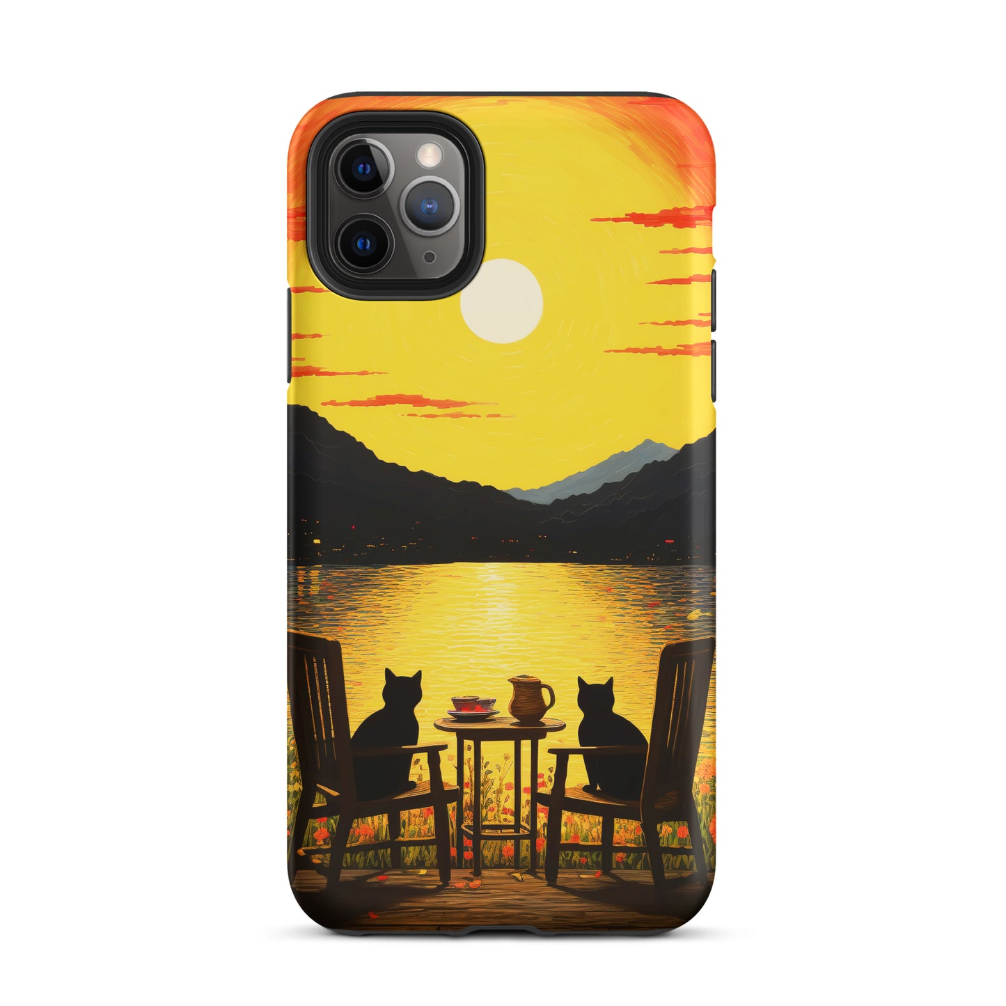 Feline Dinner N1 - Tough Case for iPhone