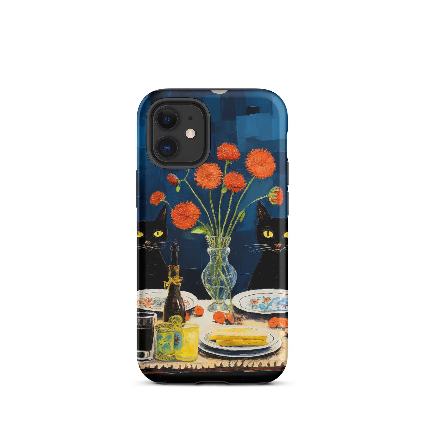 Feline Dinner N4 - Tough Case for iPhone