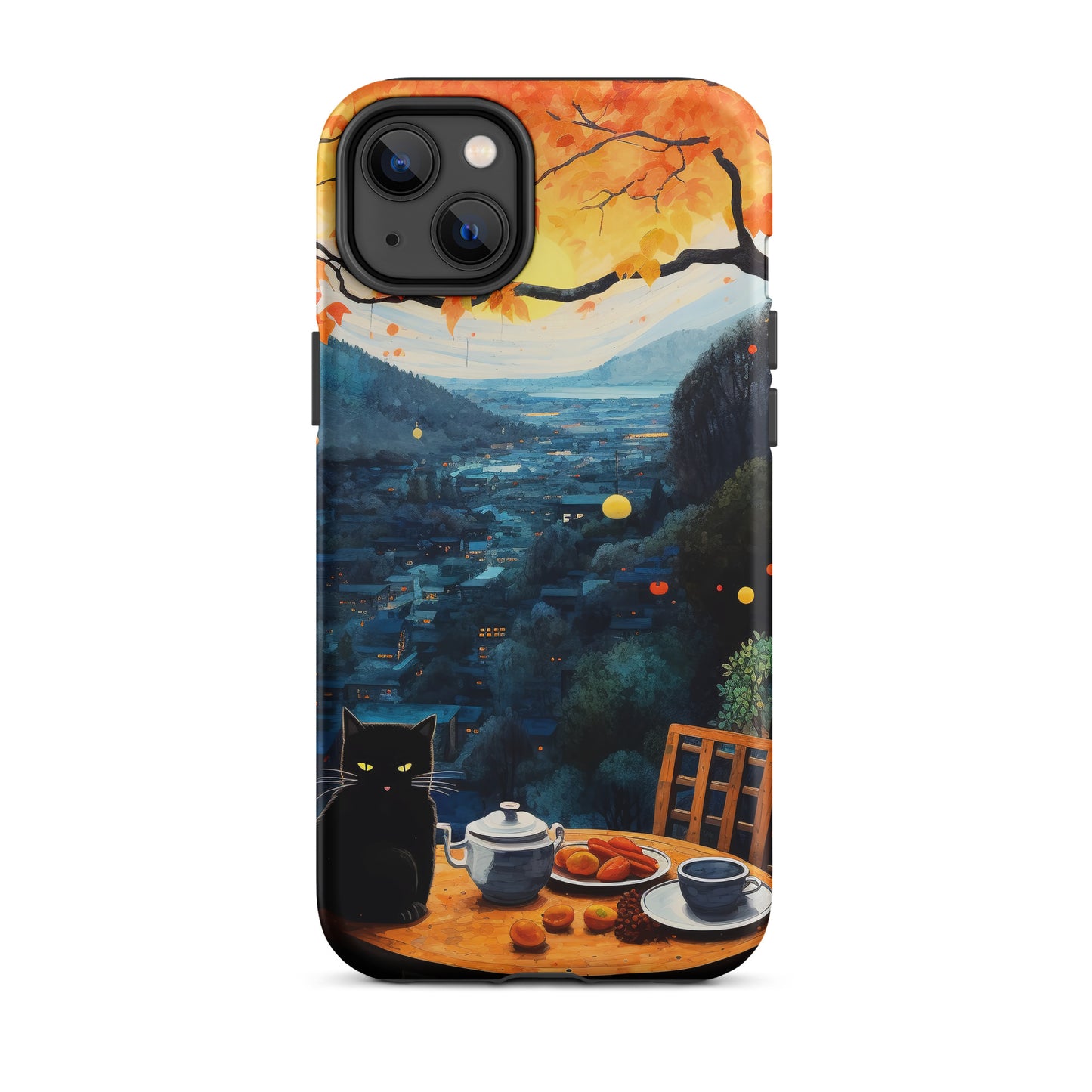 Feline Dinner N3 - Tough Case for iPhone