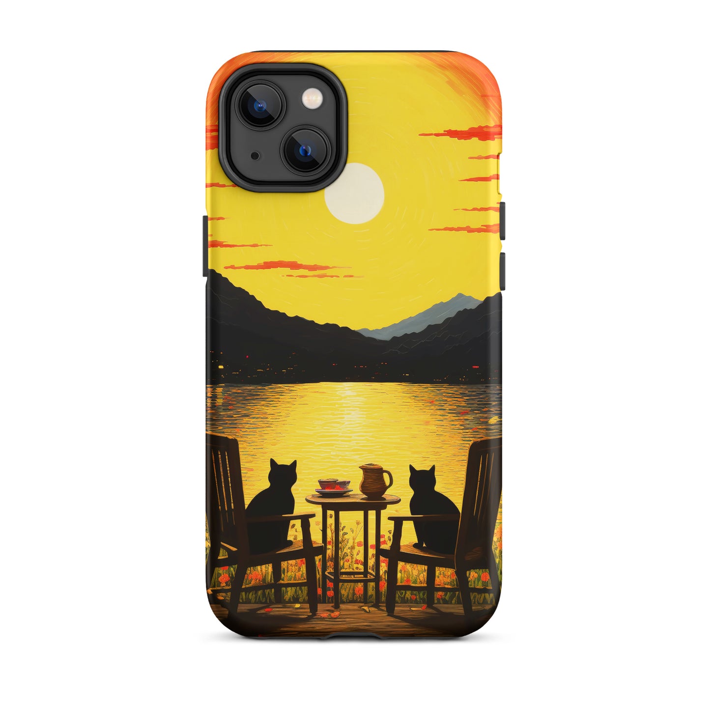 Feline Dinner N1 - Tough Case for iPhone