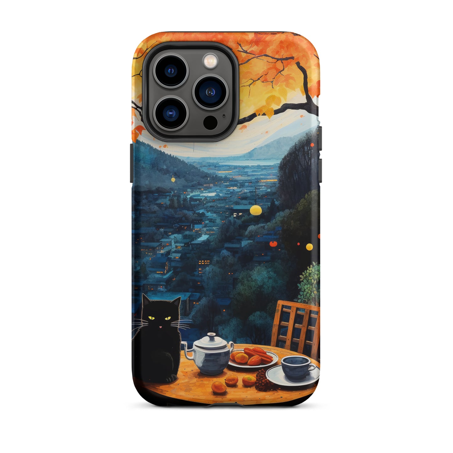 Feline Dinner N3 - Tough Case for iPhone