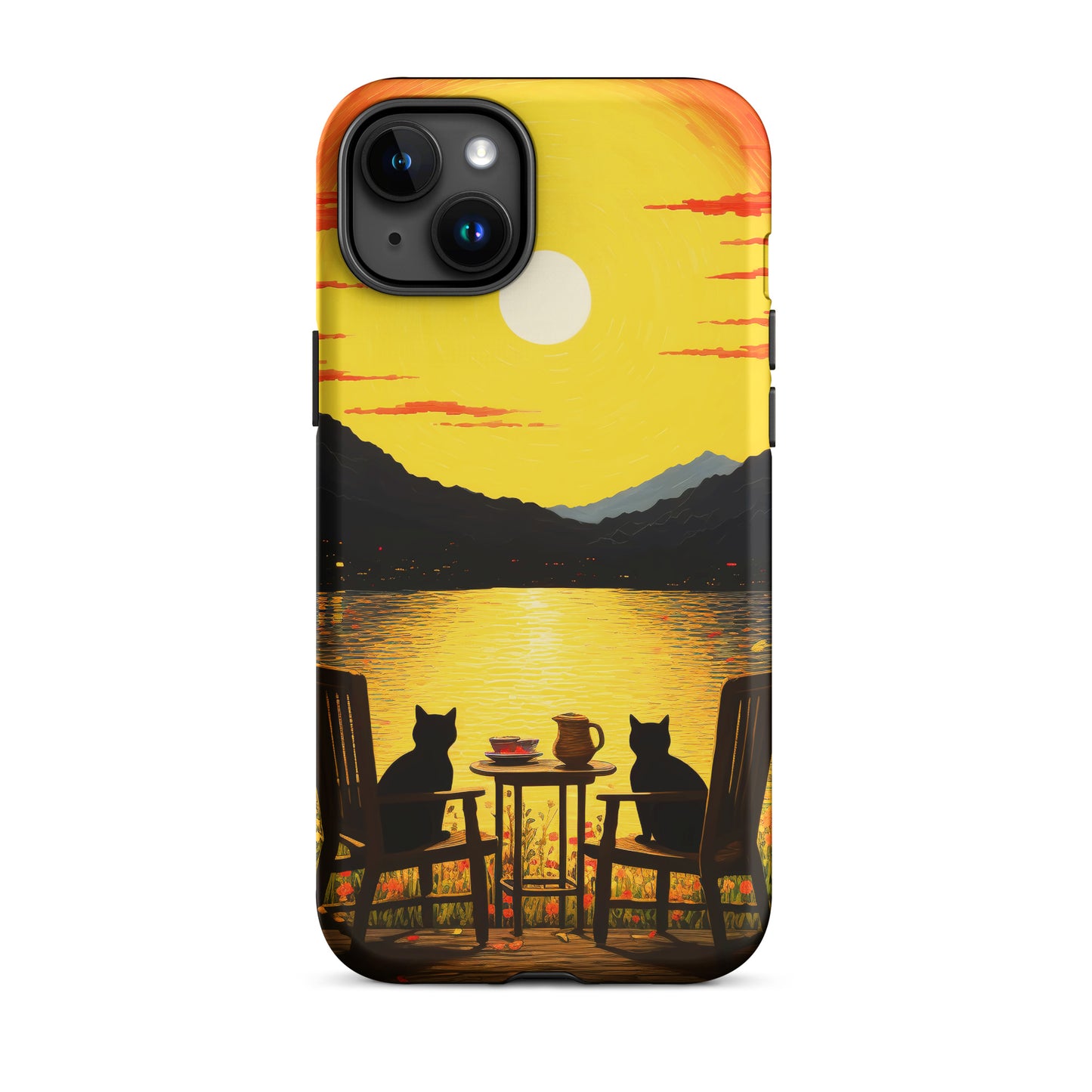 Feline Dinner N1 - Tough Case for iPhone