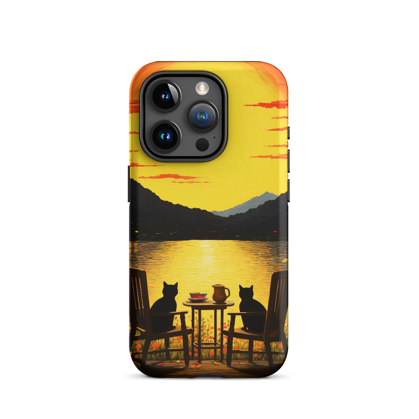 Feline Dinner N1 - Tough Case for iPhone