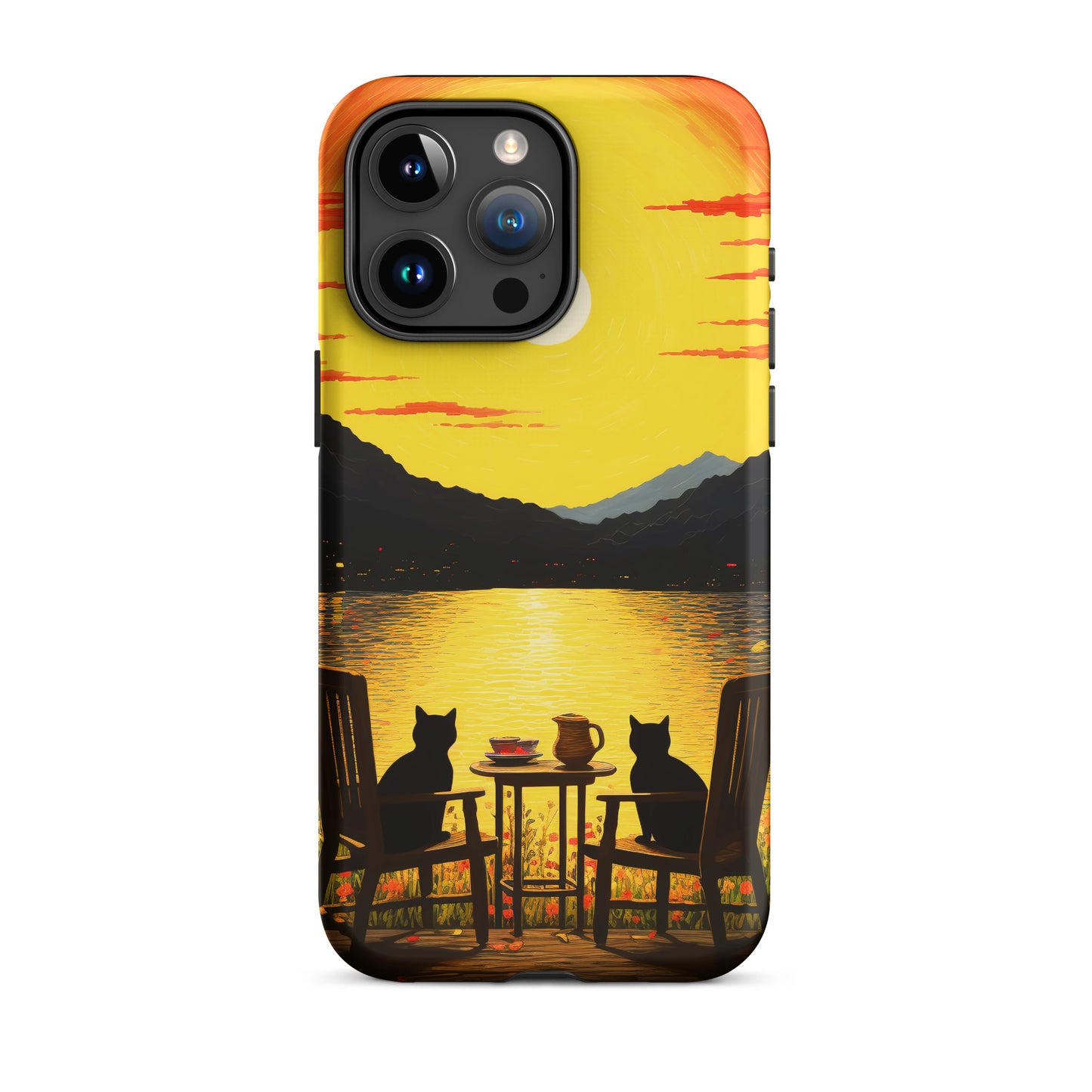 Feline Dinner N1 - Tough Case for iPhone